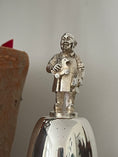 Load image into Gallery viewer, Gorham Silver Plate Christmas Bell | 1986 Toy Maker
