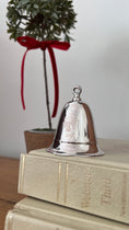 Load image into Gallery viewer, Silver Bell Music Box Bell Ornament | by Kirk Stieff
