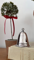 Load image into Gallery viewer, Silver Bell Music Box Bell Ornament | by Kirk Stieff
