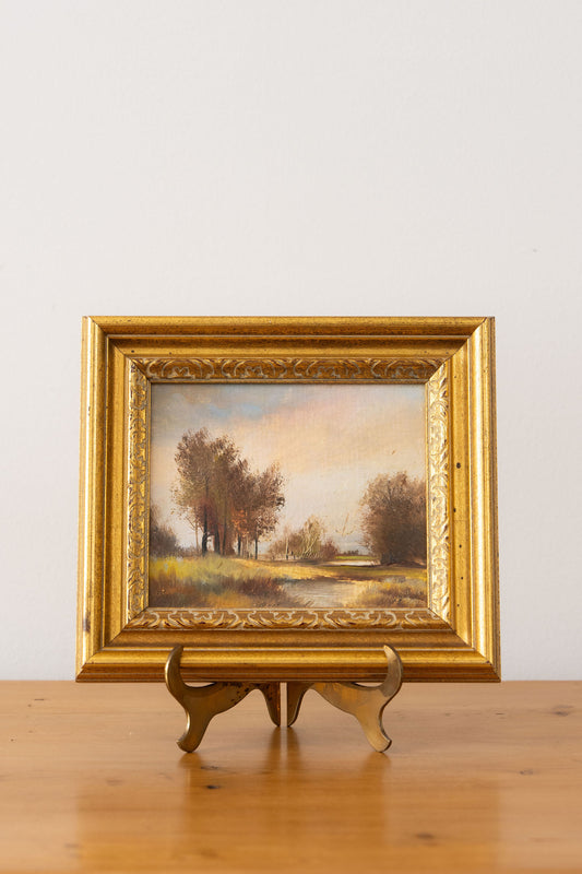 Framed Original Landscape by Valentin Kozlov (b. 1940)