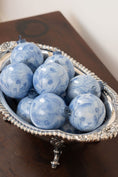 Load image into Gallery viewer, Holiday Bulb | FOUND Exclusive | Bespoke Dusty Blue Floral
